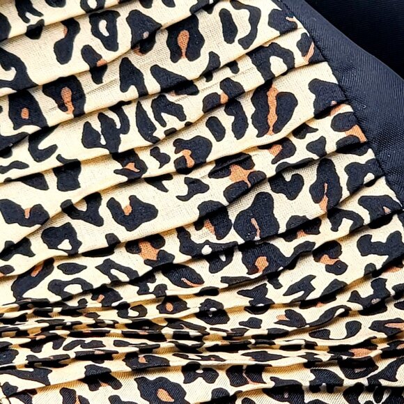 Leopard Print Silk Women's Blazer By Silk Land Loose Fit Size 2X - Picture 11 of 12